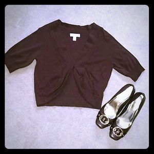 Short sleeve sweater