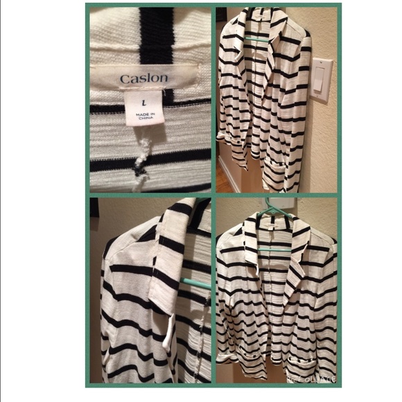 Striped Blazer