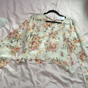 Floral Boho Top
