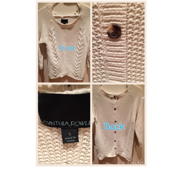 Cream Sweater