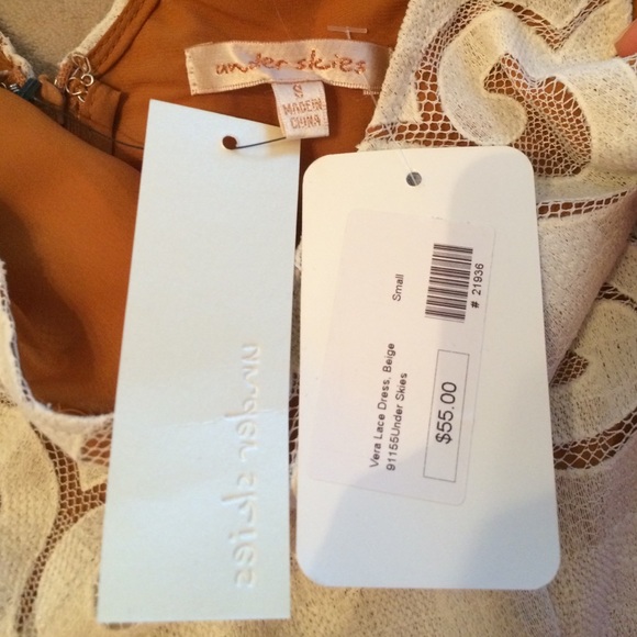 NWT Lace Fit & Flare Dress - Picture 3 of 4