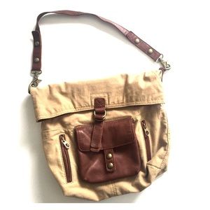 Marc New York canvas and leather bag