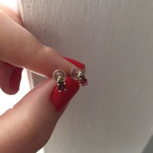 14 karat gold stud earrings