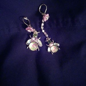Betsey Johnson Mismatched Earrings