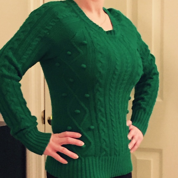 Forever21 Green Sweater - Picture 1 of 3