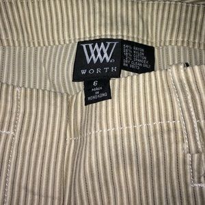 Worth Pinstripe Work Slacks