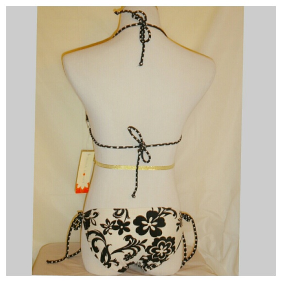 XS-S-M NWT Cute 2 Piece Printed Bikini Swim wear - Picture 3 of 3