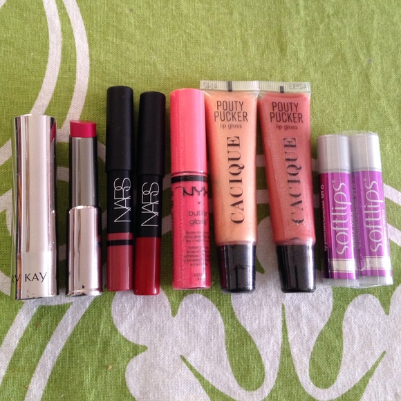 NARS Accessories - 💄 Lot of 8 Lipsticks Lipgloss Chapstick Bundle 👄