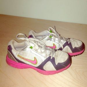 Pink & Green Nikes