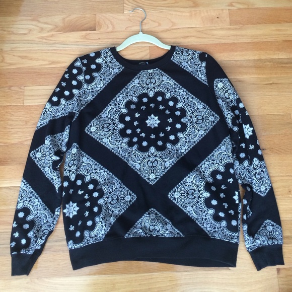 Bandana print sweatshirt - Picture 1 of 1