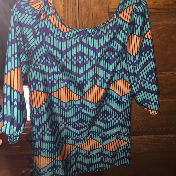 Aztec print tunic