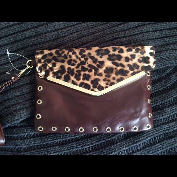 New!! Animal Print Clutch