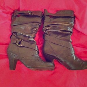 Brown boots
