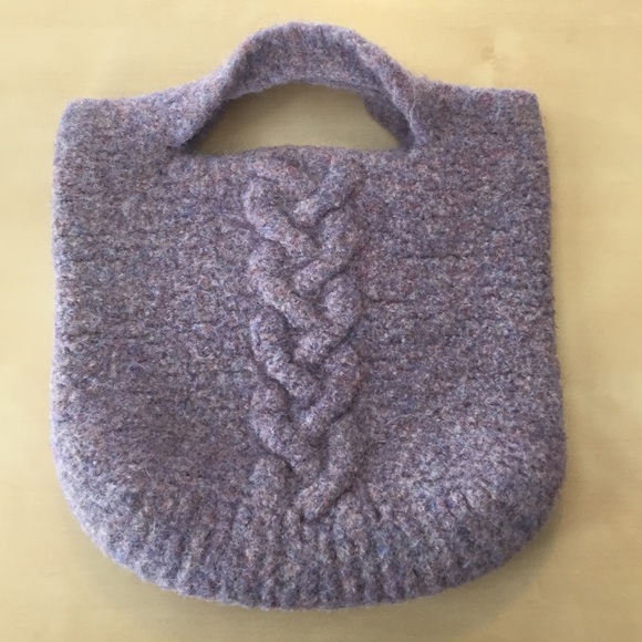 Handmade Handbags - Handmade felted wool handbag