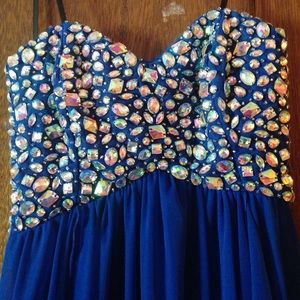 Beaded special occasion dress