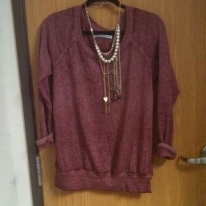 HOLDING Maroon Sweatshirt
