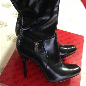 Black Leather Boots