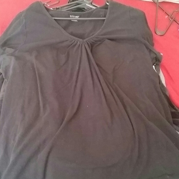 Black motherhood maternity top