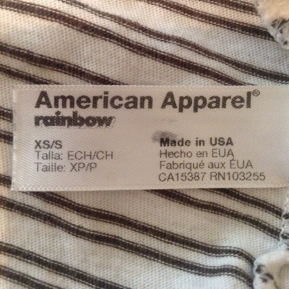 American apparel cotton dress
