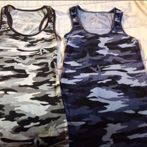 Bundle of 2 Camo Racerback tanks