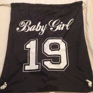 BABYGIRL 19 DRAWSTRING BACKPACK