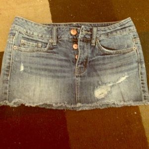 American Eagle outfitters  Mini jeans skirt