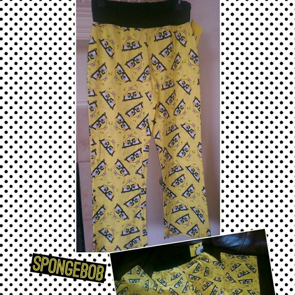 🌜.Sleepwear.SPONGEBOB Pajama pants.SIZE SMALL - Picture 1 of 3