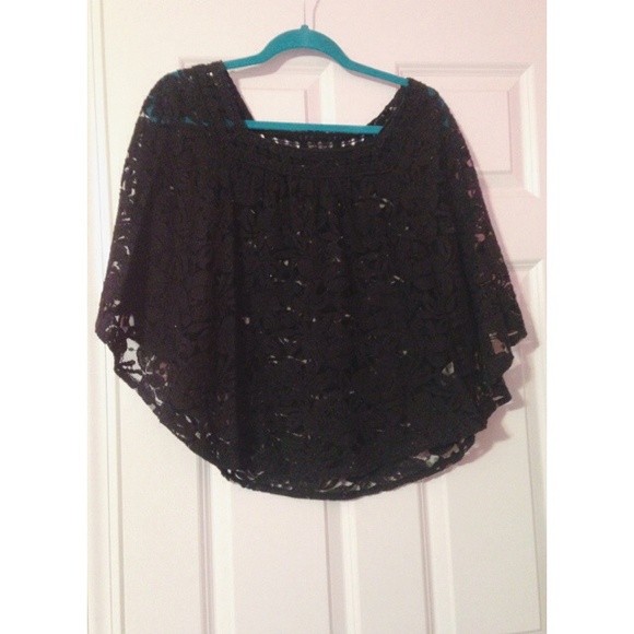 Black Lace Top