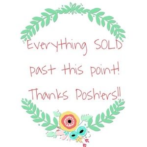 All SOLD past this point! Thanks loves 😘