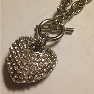Silver Crystal Necklace
