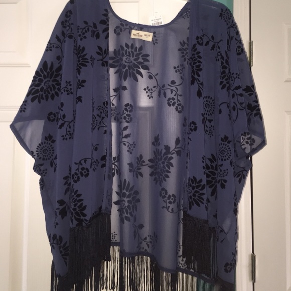 Blue kimono