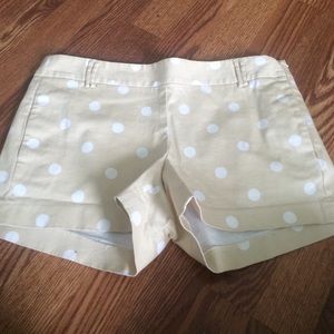 JCREW Polka Dot Shorts