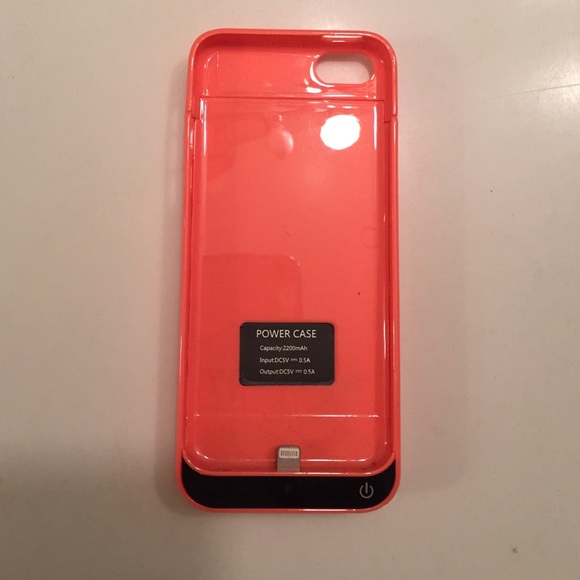 Battery Charger Case for iPhone 5/5s/ 5c - Picture 1 of 4
