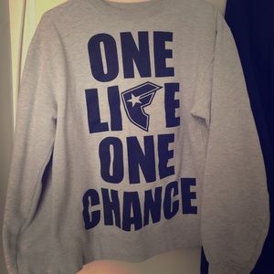 Famous stars and straps crew neck