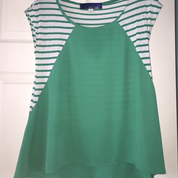 Green shirt