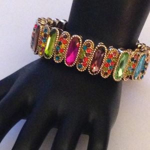 Colorful Swarovski Element Bracelet