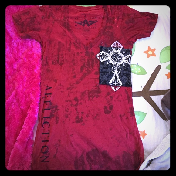 Small affliction shirt