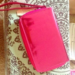 Unused pink Victoria's Secret clutch