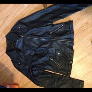 Leather jacket