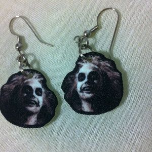 Beetlejuice Earrings