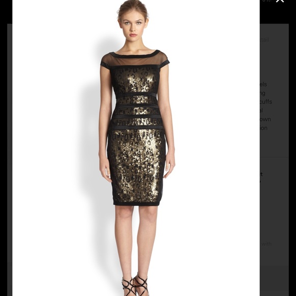 TADASHI SHOJI  SEQUIN DRESS