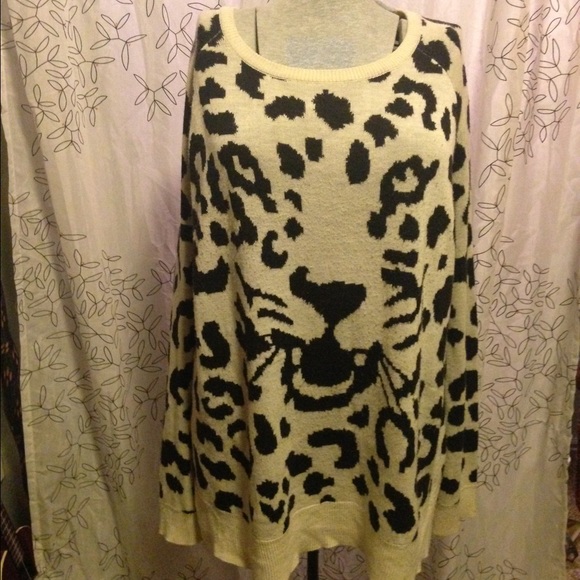 Cheetah sweater