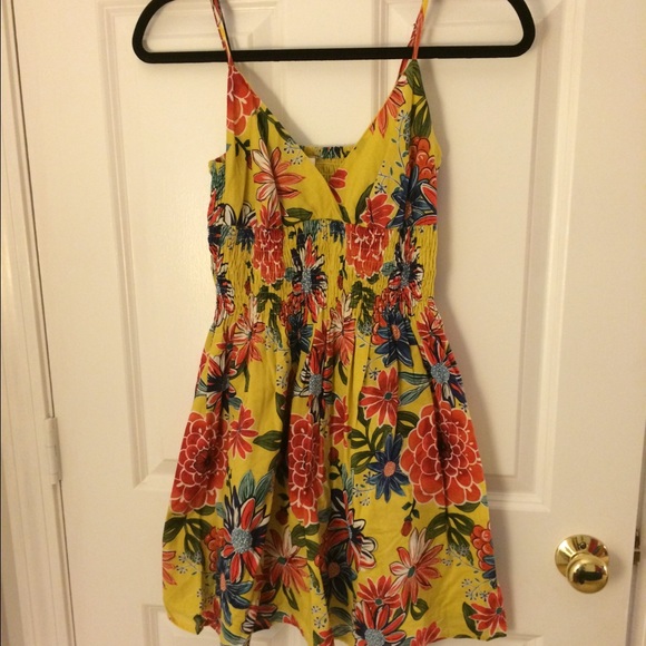 Xhilaration Dresses & Skirts - Yellow floral dress