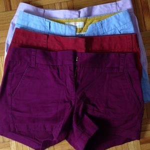 4 pairs of Jcrew chinos.$11 for a pair $40 for all