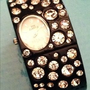 Cuff Crystal Watch
