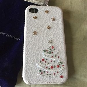 Xmas Tree case with Swarovski elements