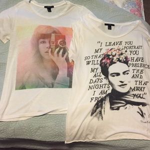 2 forever 21 tops