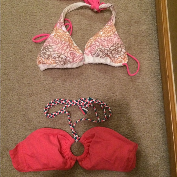 2 S Victoria secret bikinis $30 for BOTH