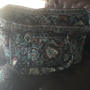 Vera Bradley "Get carried away tote" in Java Blue