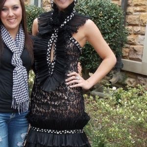 Black prom/pageant dress